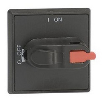 OHBS3RH Működtető kar; fekete; I-O; OT16…80FT ajtóra szerelhető kapcsolókhoz