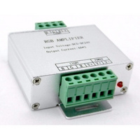 deLux DEL1298 - LED szalag RF erősítő 144W(12VDC), 288W(24VDC), 4A*3CH, 433,92Mh