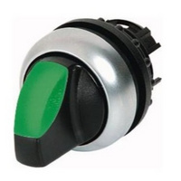 M22-WLK3-G világító választókapcsoló fej, 3 állású, zöld