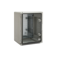 Műanyag elosztó szekrény ABS PP3014 400x300x170mm átlátszó ajtóval IP65