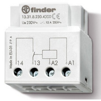 FINDER 133182304300 - Monostabil relé 1 záró, 230VAC, süllyeszthető