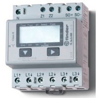 Fogyasztásmérő 3F digitális moduláris áramváltós /5A M-BUS, MID hitelesített