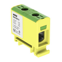 MOREK MAA1050Y10 - Fővezeték leágazókapocs 1P 2x1,5-50mm2 1000V  zöld/sárga