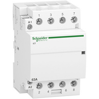 Schneider A9C20864 - A9 iCT63 moduláris kontaktor 63A 4Z 220-240VAC 50Hz