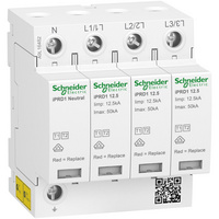 Schneider A9L16482 - A9 iPRD1 túlfeszültség-korlátozó 12.5r 3P-N Q2