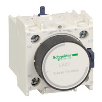 Schneider LADT0 - Behúzáskésleltető segédérintkező blokk, 0,1…3s