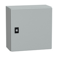 Schneider NSYCRN33150P - Elosztószekrény teli ajtóval szerelőlemezzel (300*300*1