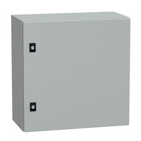 Schneider NSYCRN55250P - Elosztószekrény teli ajtóval és szerelőlappal 500x500x2