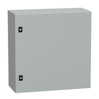 Schneider NSYCRN66250P - Elosztószekrény teli ajtóval és szerelőlappal 600x600x2