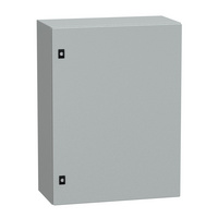 Schneider NSYCRN86300P - Elosztószekrény teli ajtóval és szerelőlappal 800x600x3