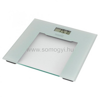 Somogyi Elektronic HGFM11 - Fürdőszobai mérleg üveglapos max 180kg 2xAAA