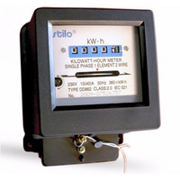 Fogyasztásmérő 1 fázisú almérő AC 230V 10/40A