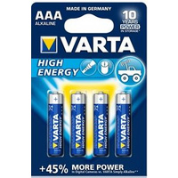 Varta Longlife Power 1,5V AAA mikroceruza elem LR03 4db/bliszter