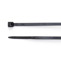 Kábelkötegelő fekete 180x7,5mm (100db/csomag)