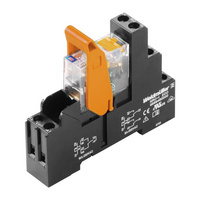 RCIKIT 24VDC 2 váltó LD/PB LED, tesztgombbal (10db/csomag)